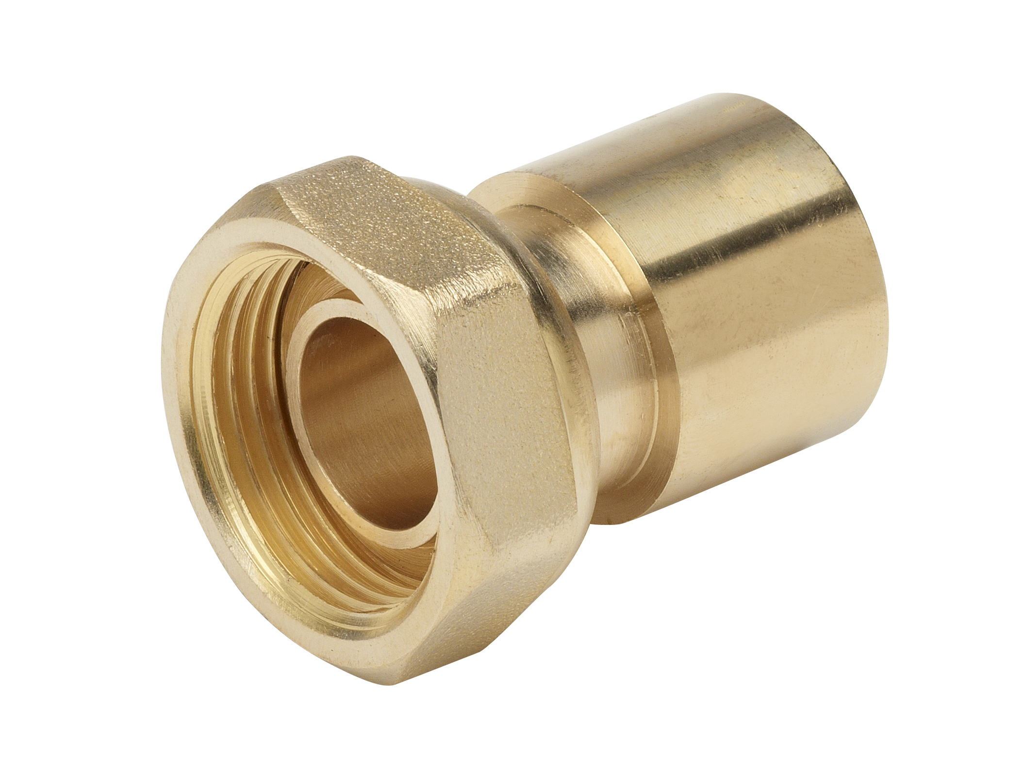 RACC.LAITON2 PIECES DROIT JPG Ecrou G 2" pour Cu42 - sachet GRDF 8234416