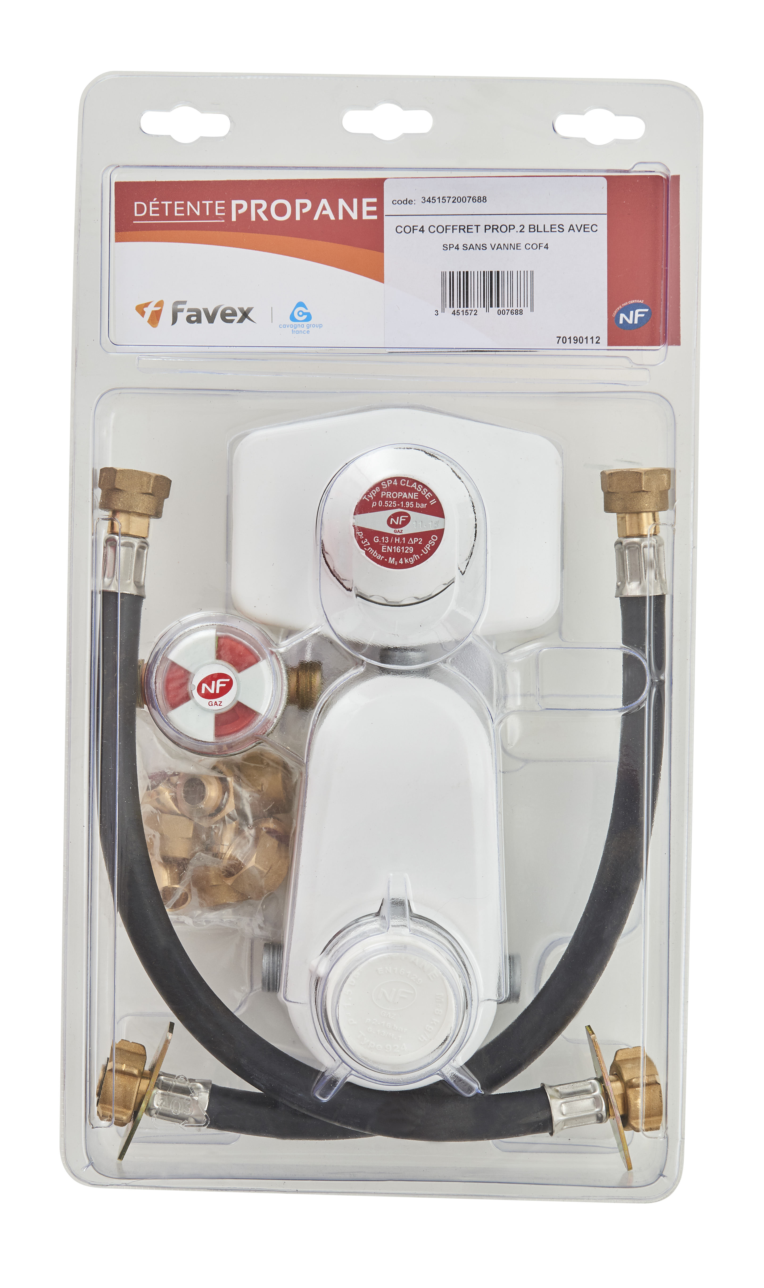 COF4 COFFRET PROP.2 BLLES AVEC SP4 SANS VANNE COF4